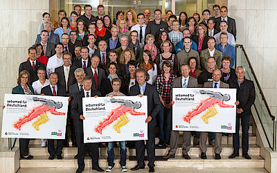 Sebapharma Mitarbeiter unterstützen Spendenaktion der Deutschen Sporthilfe