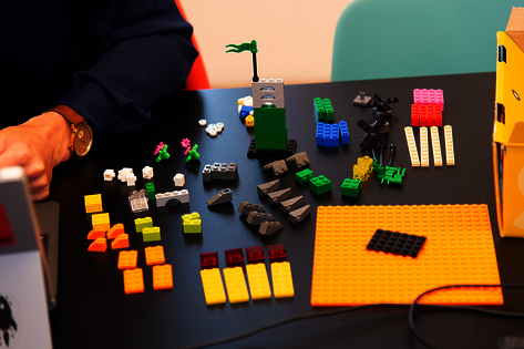 Lego - Um kreativ zu sein, braucht es manchmal Ordnung