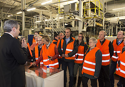 Lange Nacht der Industrie - so nah kommen nur die Mitarbeiter an die Produktion, Foto: Marcel Hasübert