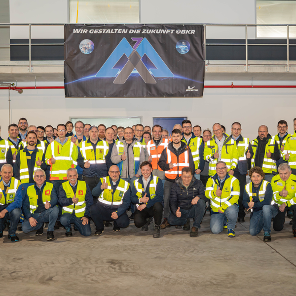 Michelin weiht neue Produktionshalle in Bad Kreuznach ein