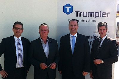 Besuch in Worms: Oberbürgermeister zu Gast bei Trumpler Besuch in Worms: Oberbürgermeister zu Gast bei Trumpler