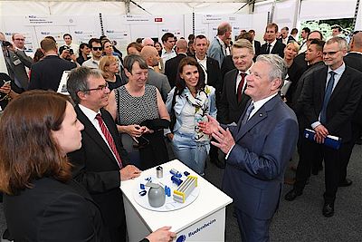 CF Budenheim und Gauck zu Umweltschutzfragen in Berlin