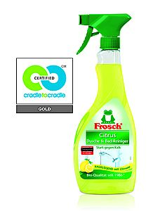 Frosch Reiniger mit der ersten Cradle to Cradle CertifiedCM Gold Zertifizierung