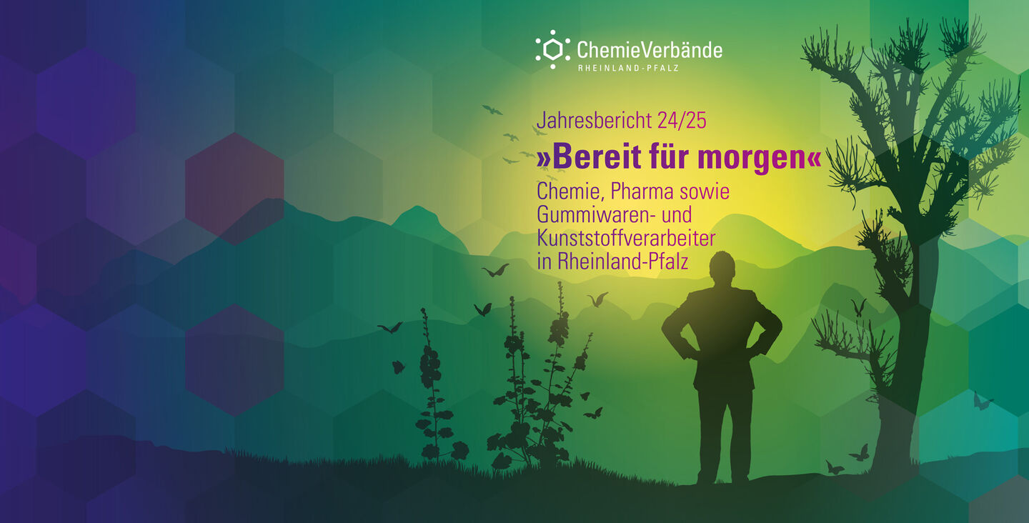 Titelbild Jahresbericht "Bereit für morgen" der Chemieverbände