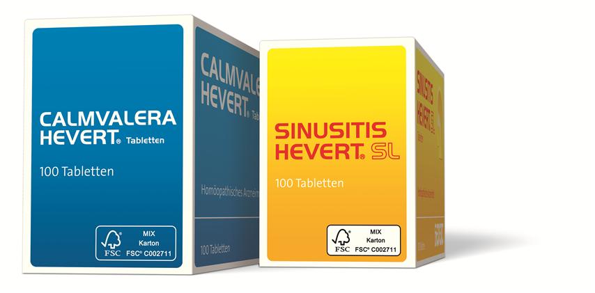 Hevert stellt auf umweltfreundliche Packmittel um