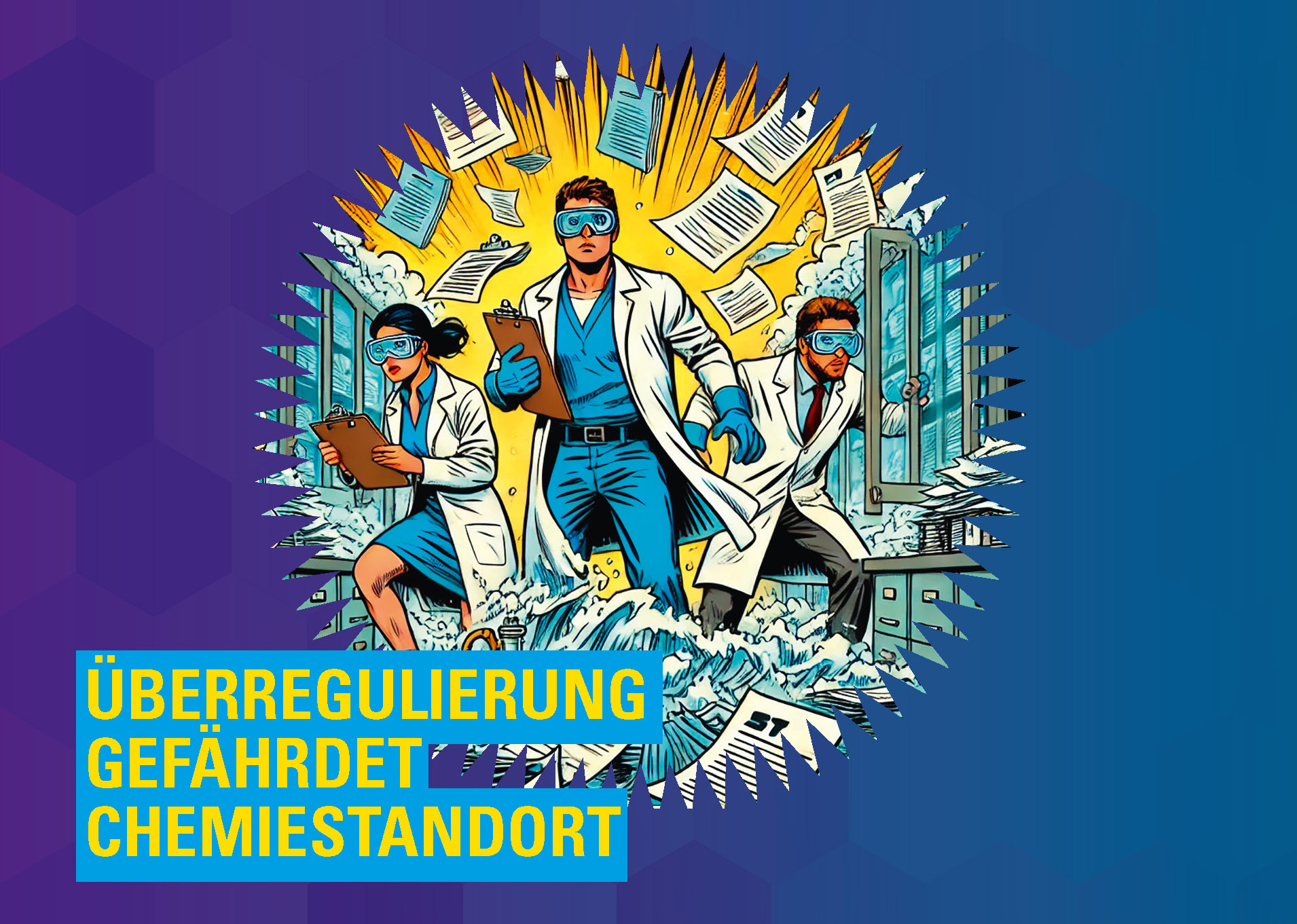 Überregulierung gefährdet Chemiestandort