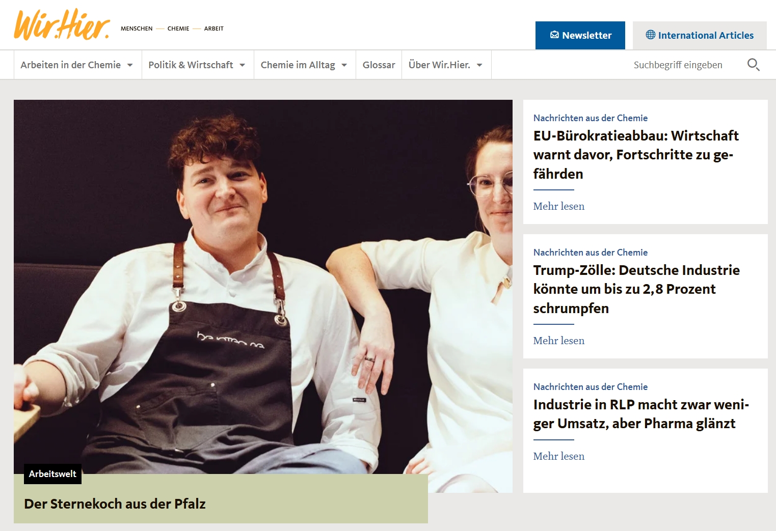 strategische Kommunikation mit "Wir.Hier."