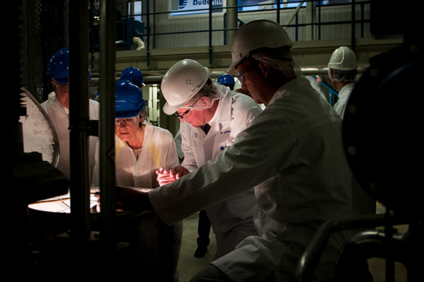 Ministerpräsidentin Malu Dreyer besucht die Chemische Fabrik Budenheim