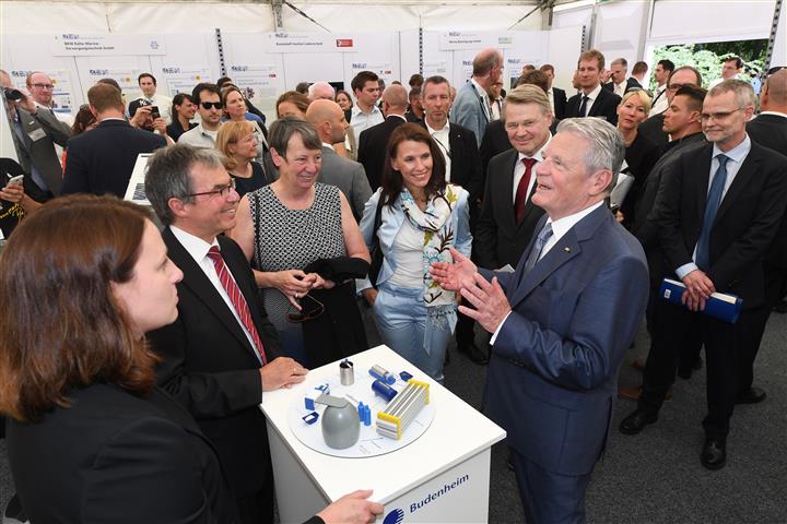 CF Budenheim und Gauck zu Umweltschutzfragen in Berlin
