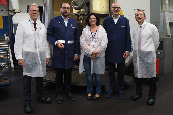 zu Gast bei Huhtamaki