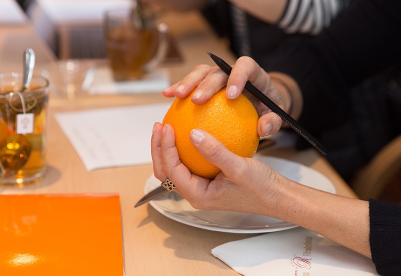 fühlen, sehen, schmecken - das kann Text erreichen